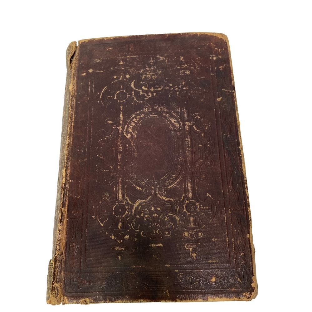 Antique The Patriarchs And Prophets Christ‎ And The Apostles  1874 Leather Bound